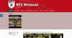 Desktop Screenshot of mtv-wittmund.de